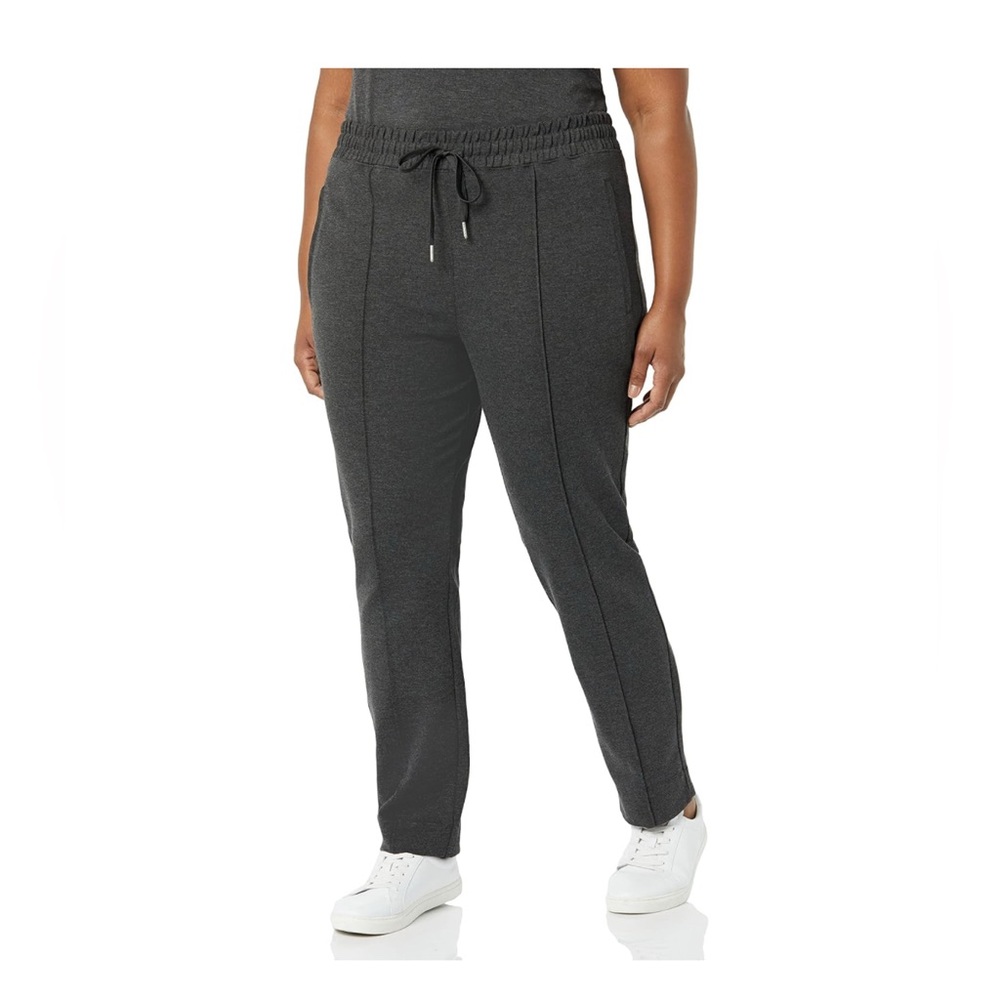 Amazon Essentials Charcoal Heather Women's👩🏻Pull-On Tapered Pant👖Sz 4X